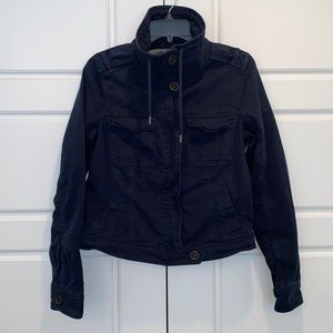 Abercrombie & Fitch Navy Utility Jacket. Size Medium/Large